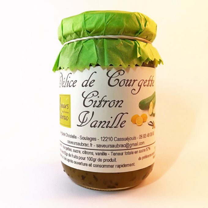 Délice de Courgette/Citron/Vanille