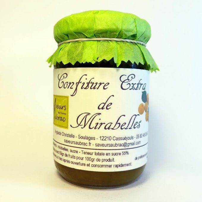 Confiture Extra de Mirabelles