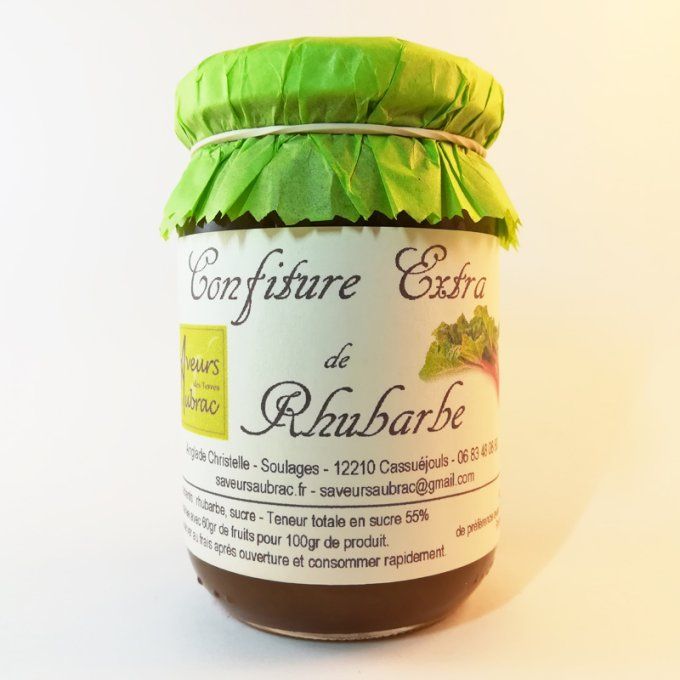 Confiture Extra de Rhubarbe